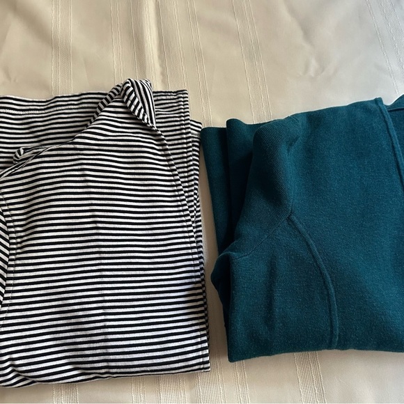 Talbots Teal Open-Front Cardigans - Picture 14 of 14